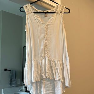 White Womens tank top